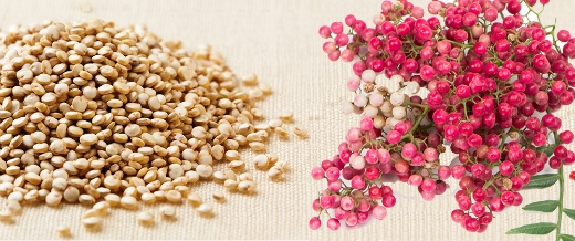 
	
	Tinh chất hạt tiêu hồng và Quinoa có trong Finomas